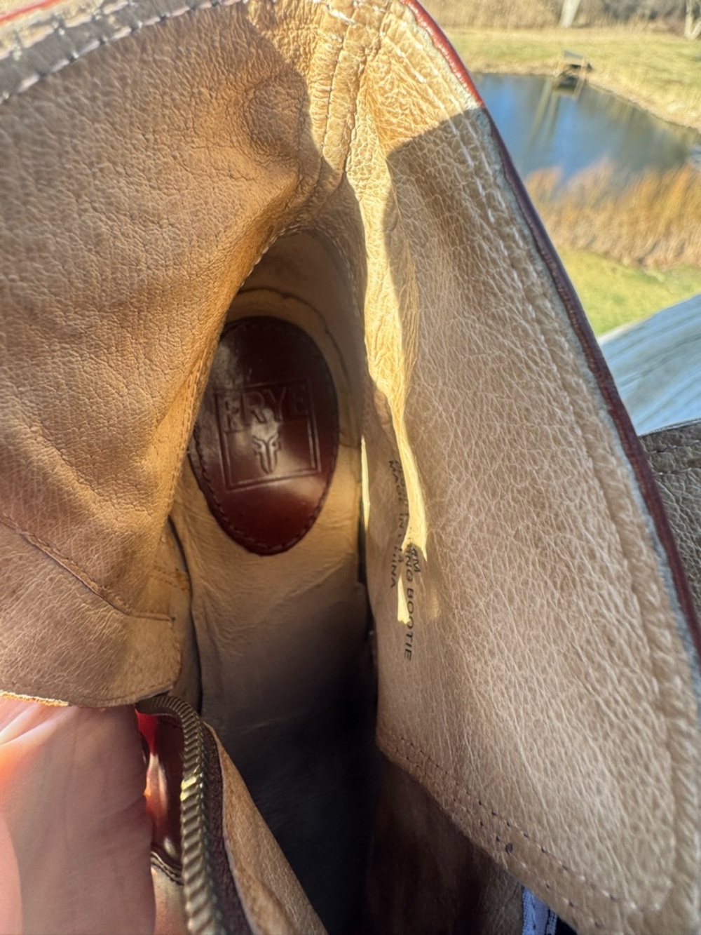 Frye Patty Riding Bootie - Picture 11 of 12